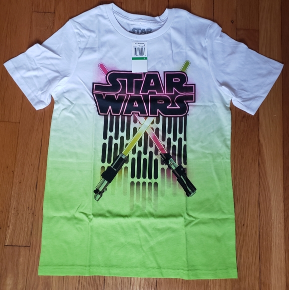 Star Wars Other - Star Wars Big Boys Lightsabers Ombre T shirt.